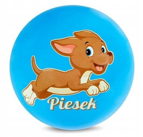 PIŁKA PVC 230MM PIESEK PIŁKA PVC 230MM PIESEK