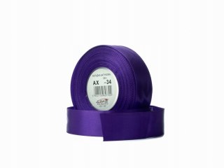 Wstążka sat. fiolet 6mm/32m 4szt ax06-34