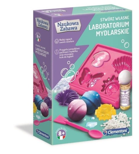 ZESTAW KREATYWNY LABORATORIUM MYDLARSKIE CLM ZESTAW KREATYWNY LABORATORIUM MYDLARSKIE CLM