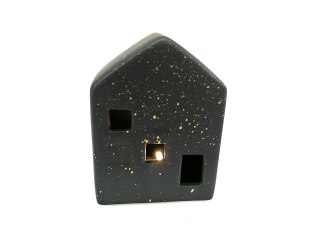DOMEK CERAMICZNY LED CZARNY