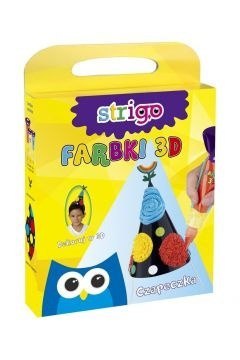 FARBKI 3D - CZAPECZKA URODZINOWA STRIGO FARBKI 3D - CZAPECZKA URODZINOWA STRIGO