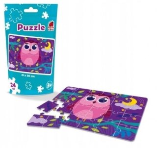 PUZZLE EDUKACYJNE - SOWA
