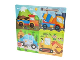 Układanka puzzle Pojazdy 51el.