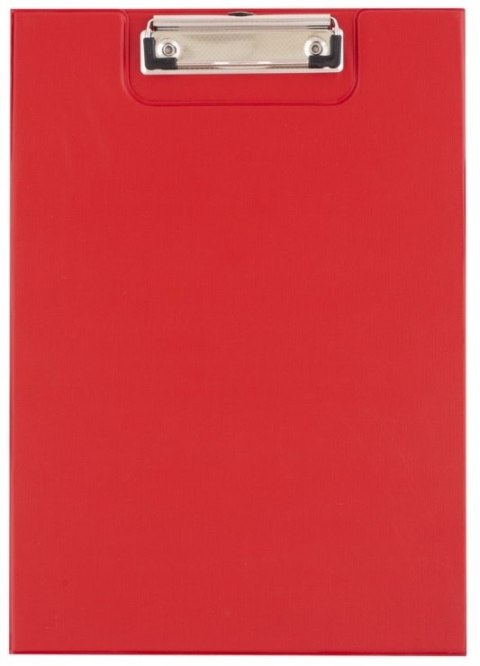CLIPBOARD A4 DESKA CZERWONA D.RECT Z OKŁADKĄ