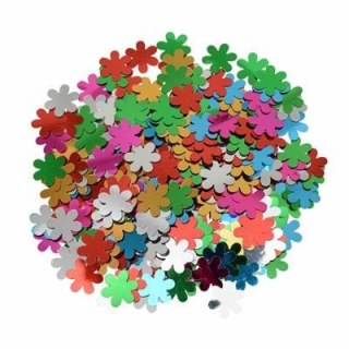DEKORACYJNE (12) MOTYLKI/KWIATKI PLASTIKOWE