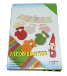 FILC DEKORACYJNY 20X30 5ARK ŚLIWKOWY
