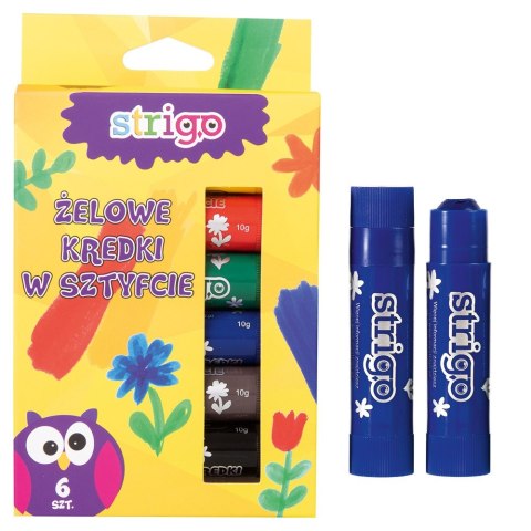 KREDKI ŻEL SZTYFT STRIGO (6) KREDKI ŻEL SZTYFT STRIGO (6)