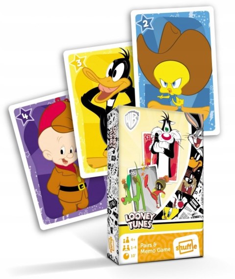 Karty do gry Czarny Piotruś i Memory. Looney Tunes Karty do gry Czarny Piotruś i Memory. Looney Tunes