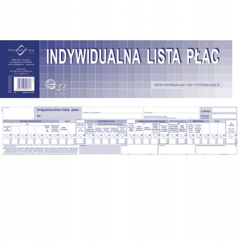 LISTA PŁAC INDYWID P-5h MP