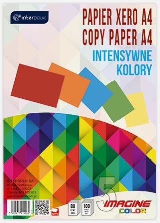 PAPIER XERO A4 100 5 INTENS.KOLOR.[1x25