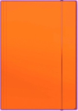 TECZKA Z GUMKĄ A4 PLUS TOP 600G POMARAŃCZOWA