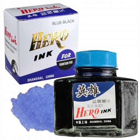 ATRAMENT GRANATOWY 59ML HERO ATRAMENT GRANATOWY 59ML HERO