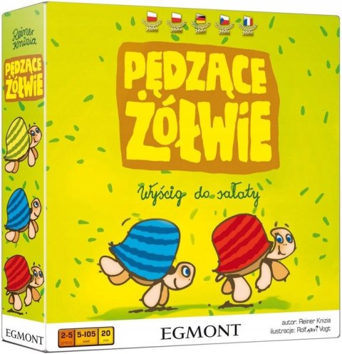 Gra pędzące żółwie EGMONT Gra pędzące żółwie EGMONT