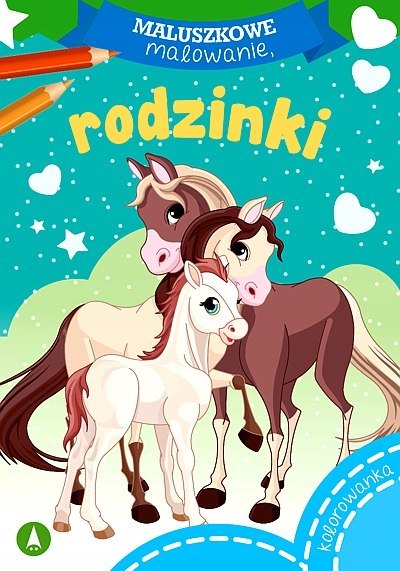 Kolorowanka rodzinki zwierząt Kolorowanka rodzinki zwierząt