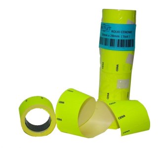 METKA B CENOWA ŻÓŁTA ROLKA 50X30 (5)