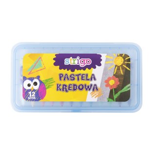PASTELE KREDOWE 12KOL STRIGO