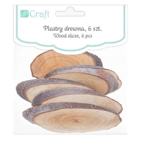 PLASTRY DREWNA 6SZT. 5-8CM