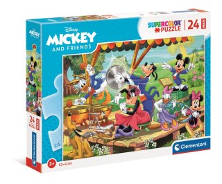 PUZZLE 24EL CLM 24218 MAXI MICKEY AND FRIENDS