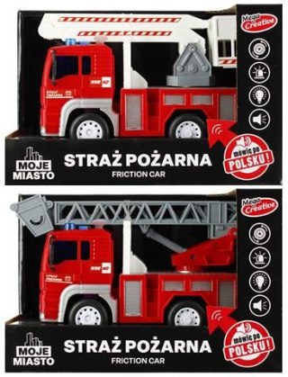 AUTO STRAŻ POŻARNA 24X16X12 MOJE MIASTO