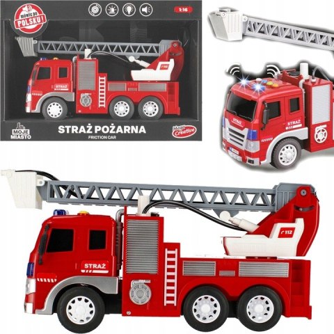 Auto WÓZ STRAŻACKI z wodą Auto WÓZ STRAŻACKI z wodą