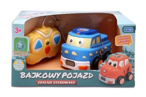 BAJKOWY POJAZD ZDALNIE STEROW.-NIEBIESKI BAJKOWY POJAZD ZDALNIE STEROW.-NIEBIESKI