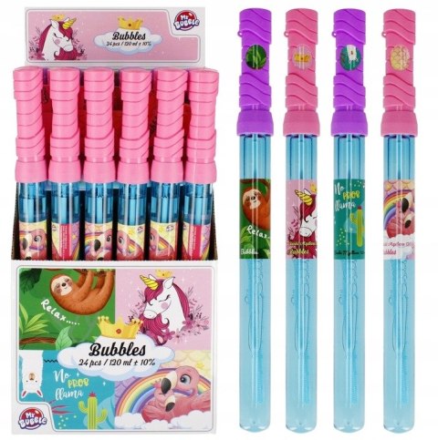 BAŃKI MYDLANE W MIECZU UNICORN 120ML MY BUBBLE(24) BAŃKI MYDLANE W MIECZU UNICORN 120ML MY BUBBLE(24)