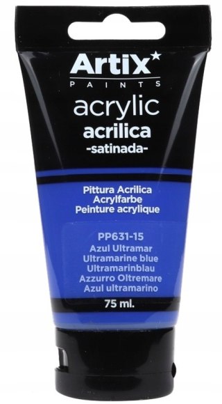 Farba akrylowa błękitna 75ml ARTIX