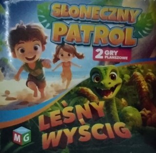 GRA PLANSZOWA SŁONECZNY PATROL/ LEŚNY WYŚCIG