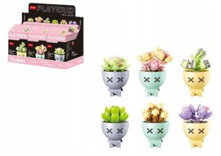 KLOCKI-SLUBAN KWIATY (6 SZT.=1 DISPLAY)