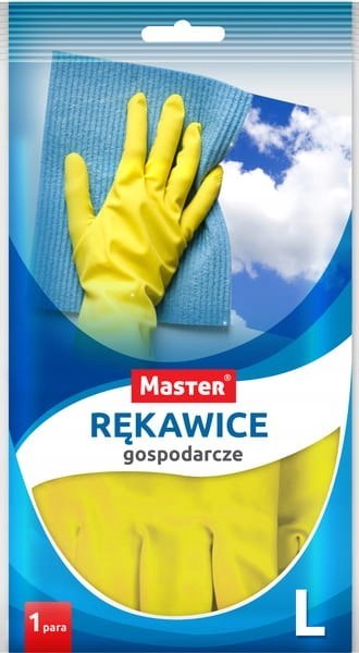 RĘKAWICE GOSPODARCZE RĘKAWICZKI GUMOWE ROZMIAR L
