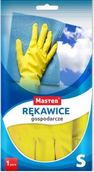 RĘKAWICE GOSPODARCZE RĘKAWICZKI GUMOWE ROZMIAR S