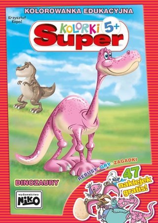 Słodkie kolorki. Dinozaury NIKO