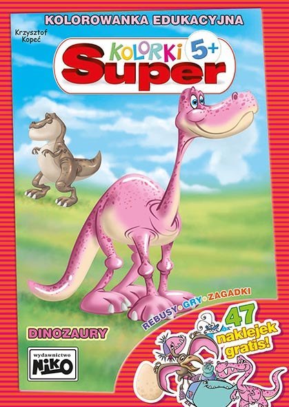 Słodkie kolorki. Dinozaury NIKO