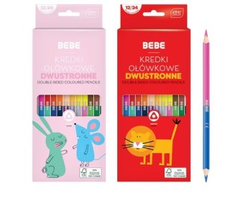 BBI Kredki oł.dwust.12/24 BB KID FSC100%