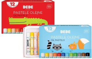 BBI Pastele olejne 12kol. BB KIDS