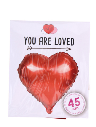 Balon foliowy- serce 45cm
