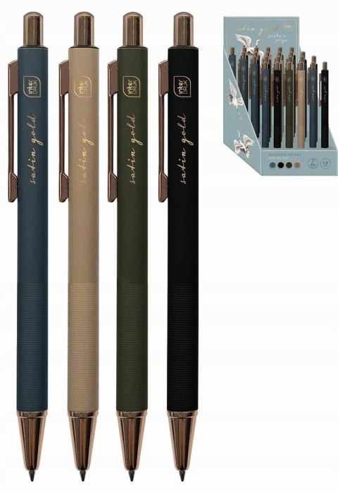 Długopis metalowy Satin Gold 24szt