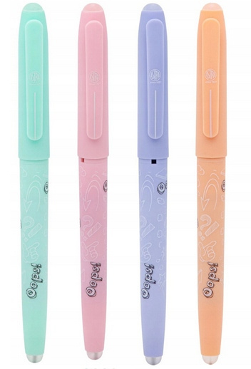 Długopis wymazywalny OOPS!(12)(36)- pastel korpus