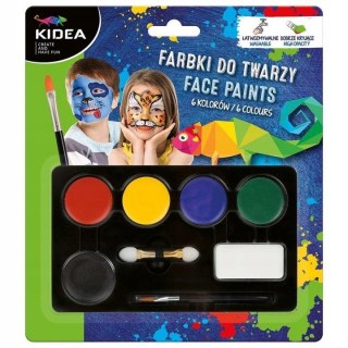 FARBY DO TWARZY 6KOL DERF KIDEA B C