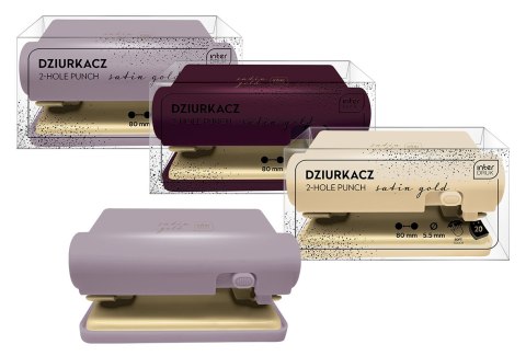 INT Dziurkacz SATIN GOLD INT Dziurkacz SATIN GOLD