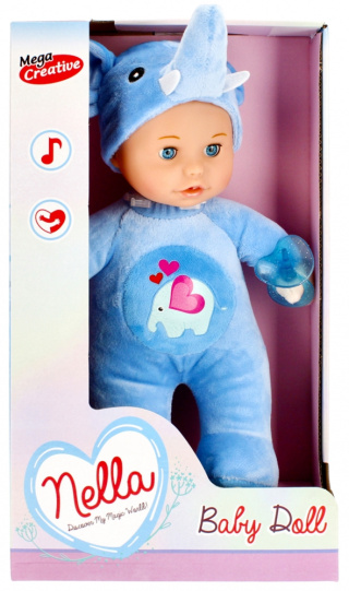 LALKA BOBAS 30CM Z MELODYJKAMI+AKC NELLA MC