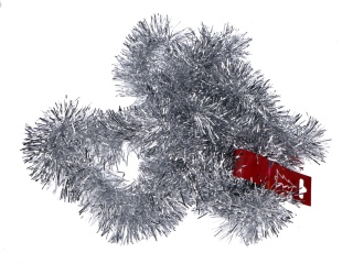 Łańcuch choinkowy B srebrny 65MMX2M