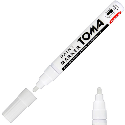 MARKER OLEJOWY TOMA TO-440 WHITE MARKER OLEJOWY TOMA TO-440 WHITE