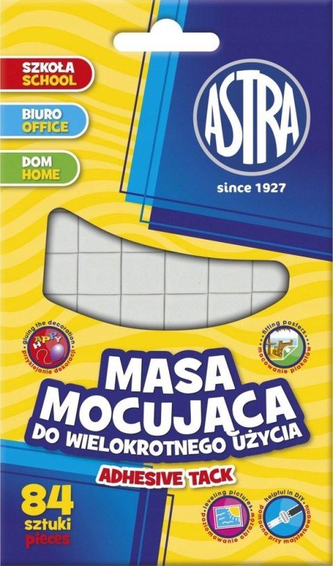 Masa mocująca 50g-84 kwadraciki Astra Masa mocująca 50g-84 kwadraciki Astra