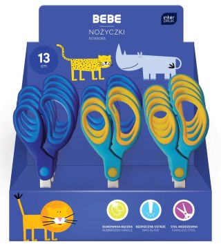 Nożyczki szkolne 13cm BB Kids 12szt