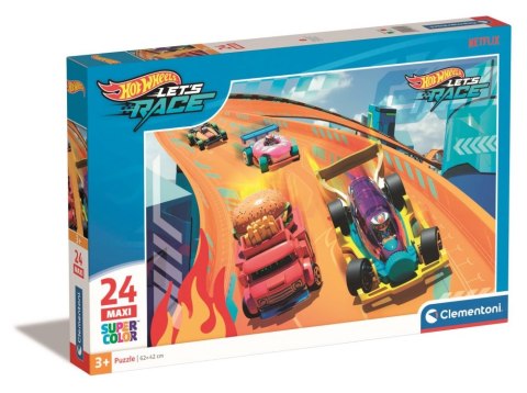 PUZZLE 24EL CLM 28523 MAXI HOTWHEELS PUD