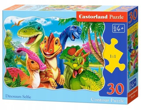 Puzzle 30 el. Dinosaurs Selfie