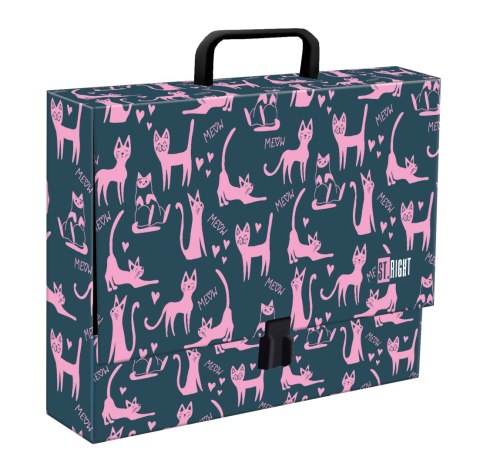 TECZKA Z RYCZKY A4 XL STRIGHT LAZY CATS mkmn
