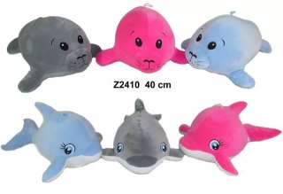 ZWIĘRZETA MORSKIE 40CM 6 ASST