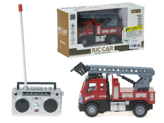 AUTO STRAŻ POŻARNA NA RADIO 14,5x7,5x6,5cM